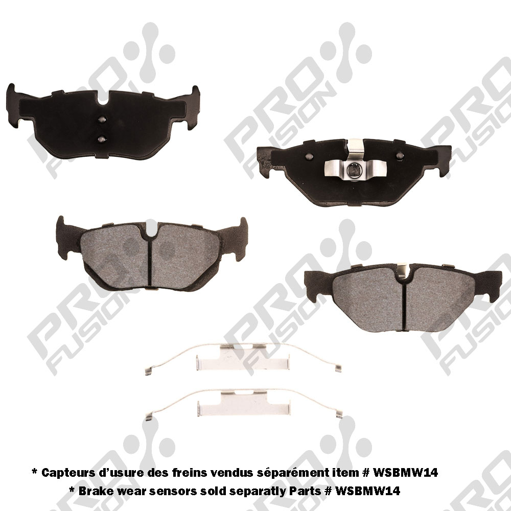 PROFUSION SEMI-METAL BRK PAD HW