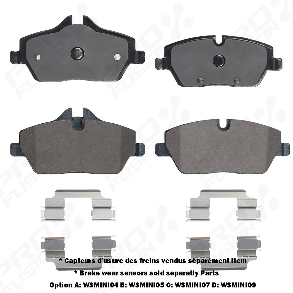 PROFUSION SEMI-METAL BRK PAD HW