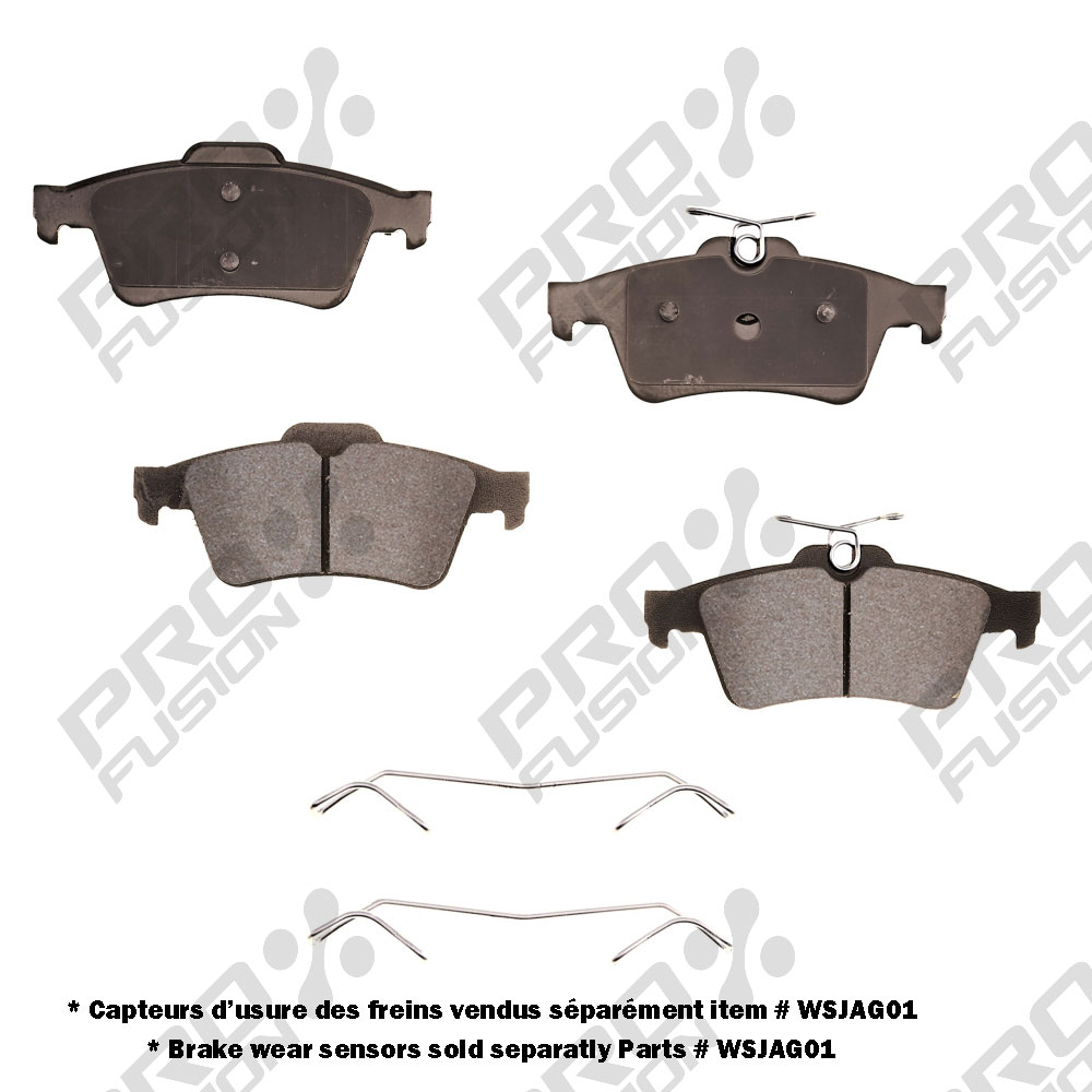 PROFUSION SEMI-METAL BRK PAD HW