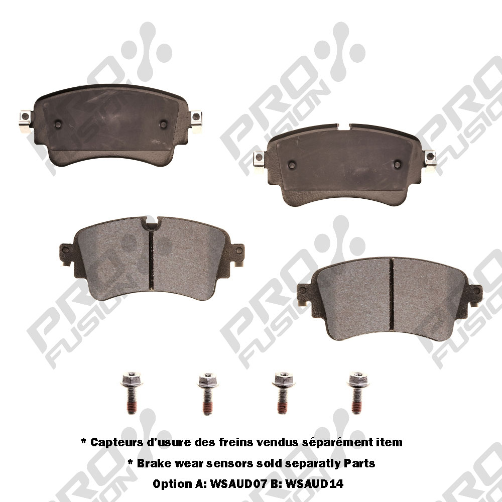 PROFUSION SEMI-METAL BRK PAD HW