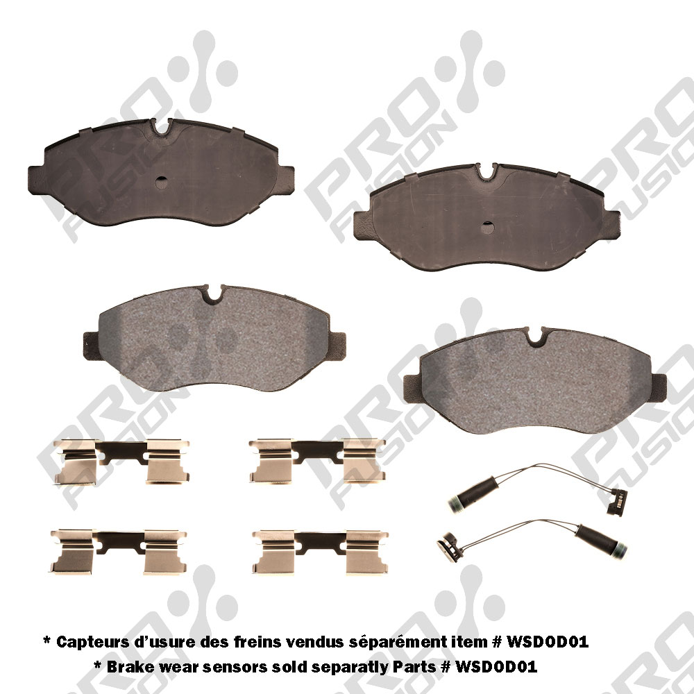 PROFUSION SEMIMETAL BRK PAD HW