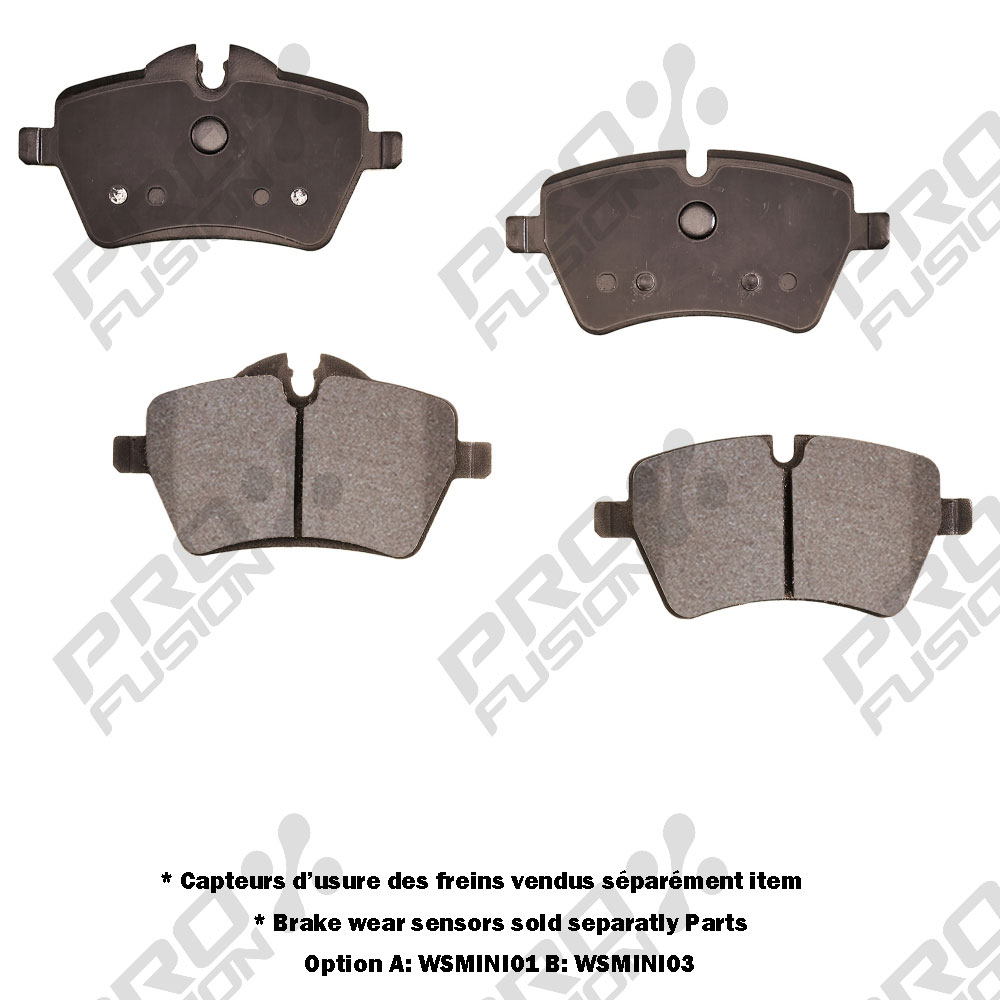 PROFUSION SEMI-METAL BRAKE PAD