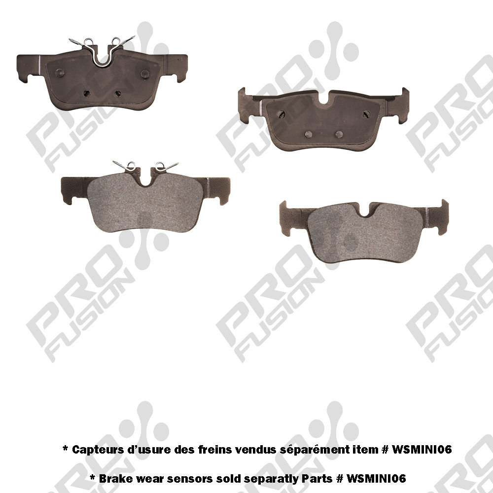 PROFUSION SEMI-METAL BRAKE PAD