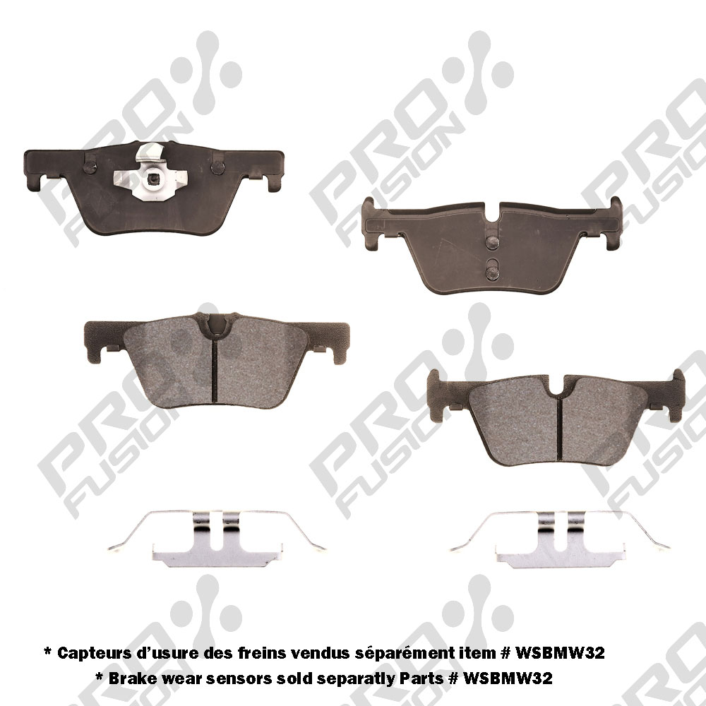 PROFUSION SEMI-METAL BRK PAD HW