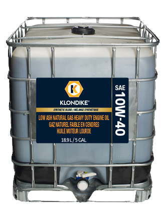 SAE 10W-40 Synthetic Blend Low Ash Natural Gas Heavy Duty Engine Oil