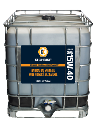 SAE 15W-40 Low Ash Natural Gas Engine Oil