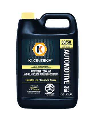 Yellow Automotive OAT ELC Antifreeze/Coolant –  50/50 Ready to Use