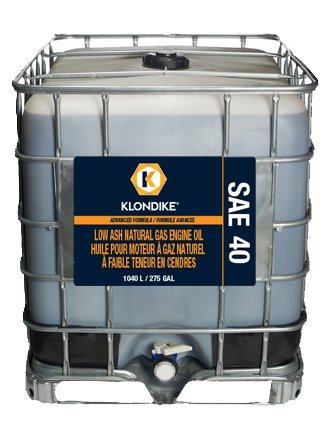 SAE 40 Low Ash Natural Gas Heavy Duty Engine Oil
