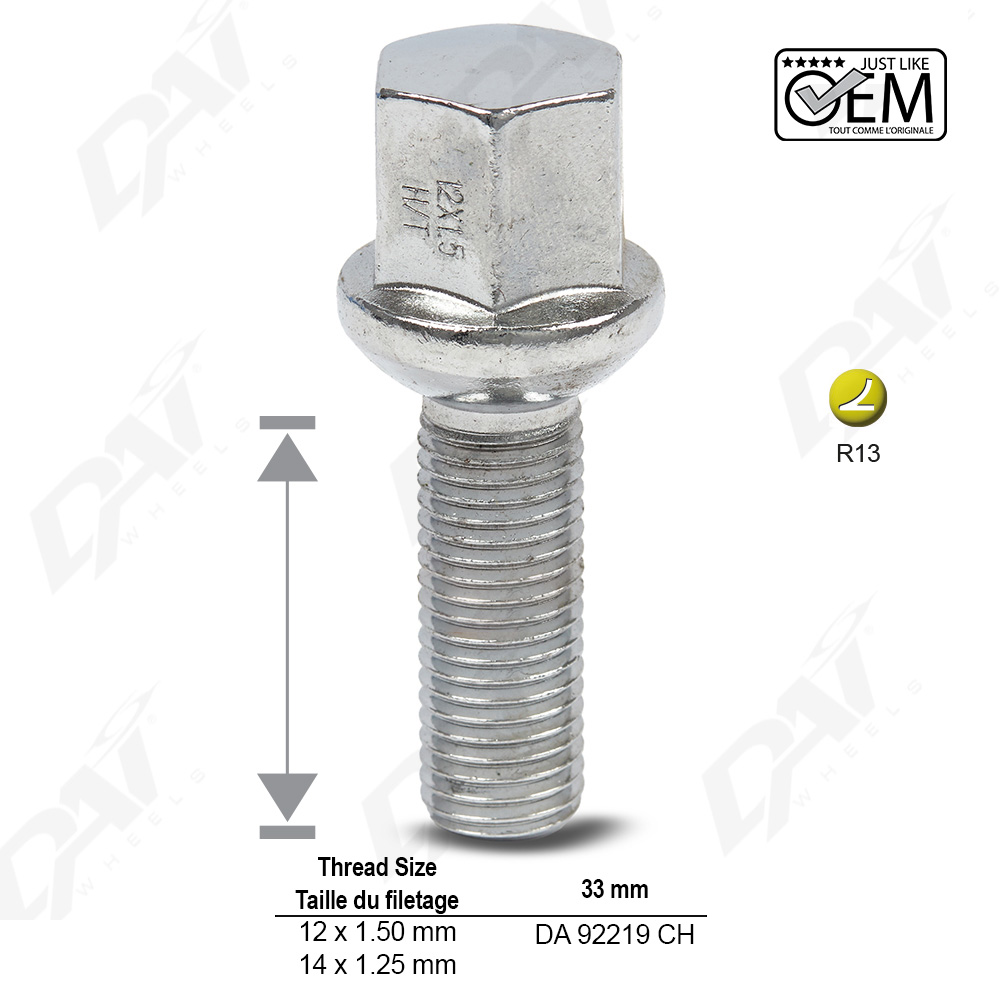 BOLT 12X1.50 - 2