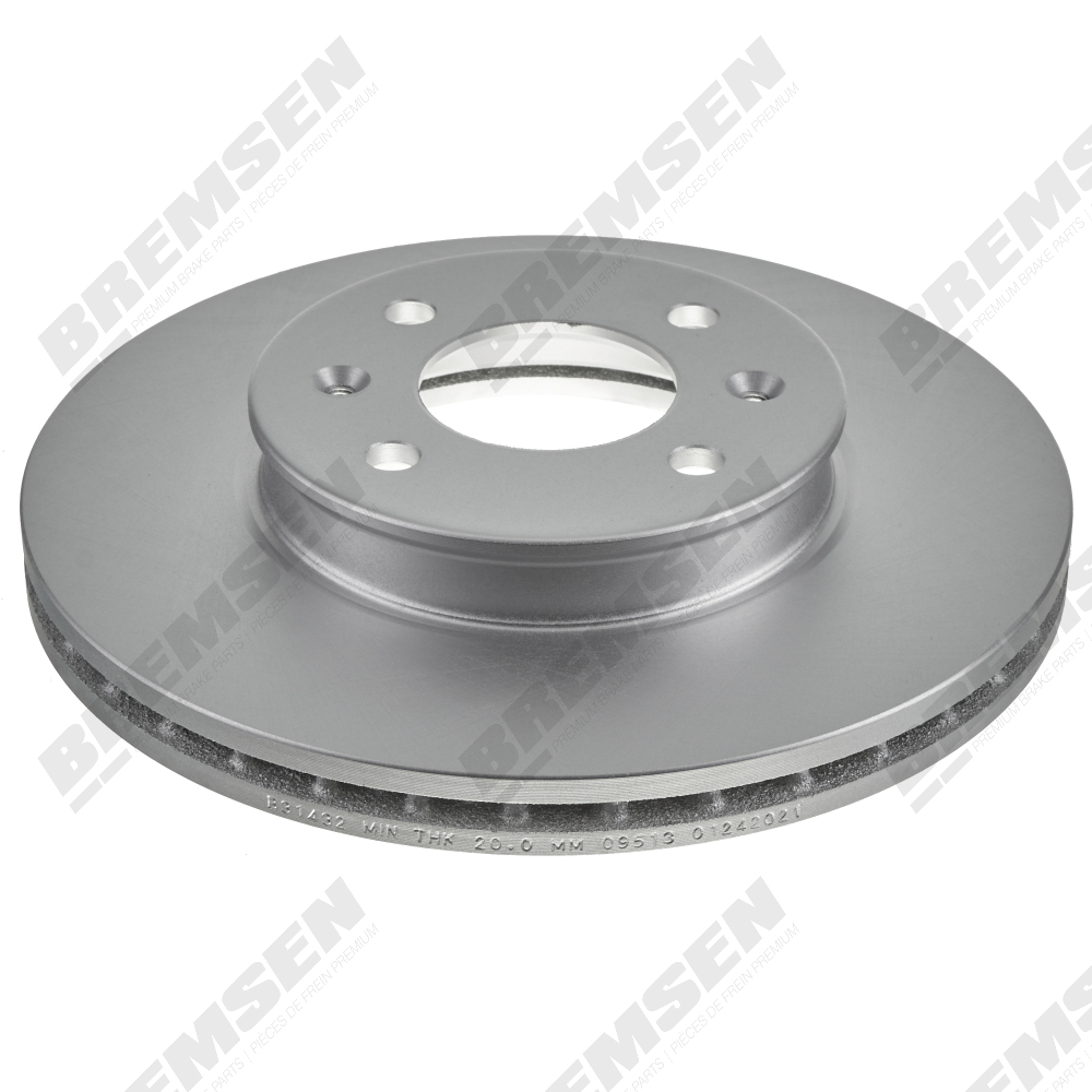 BREMSEN COATED BRAKE DISC - 2