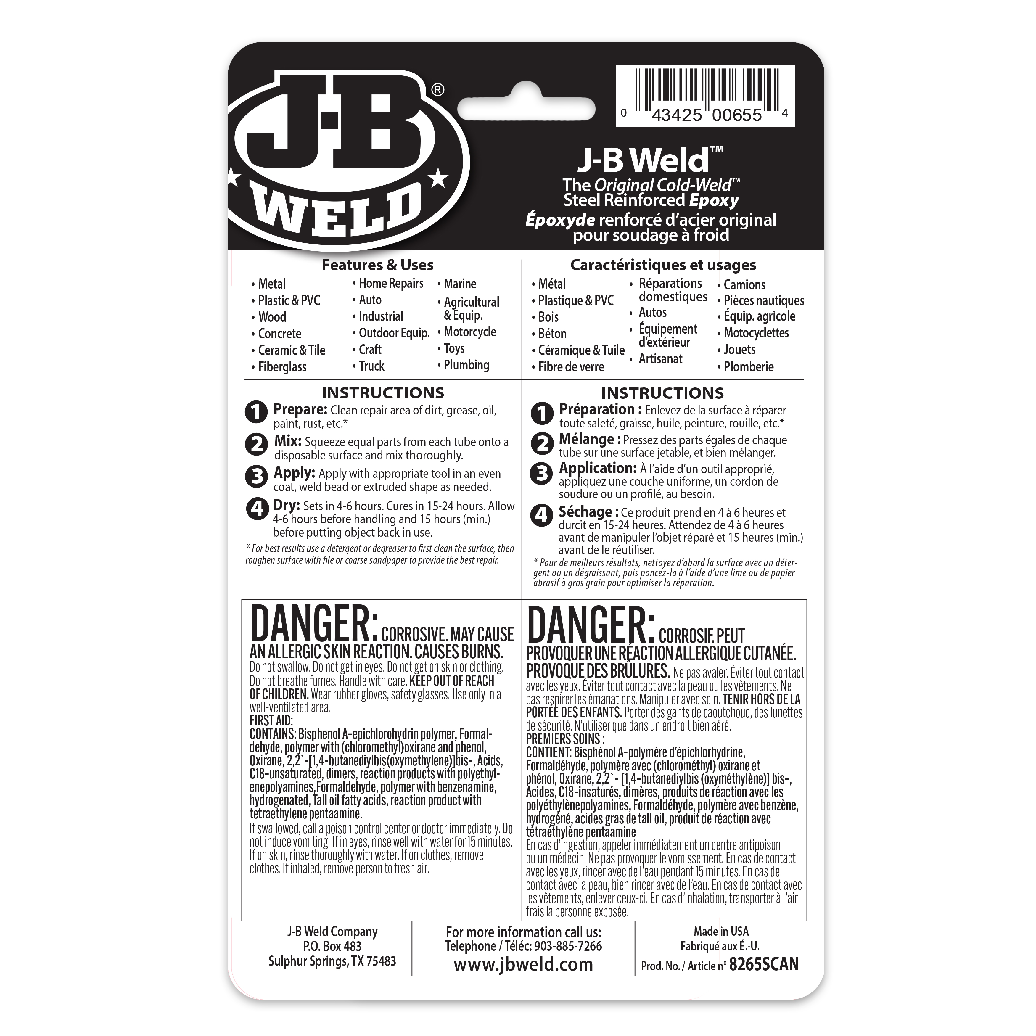 J-B WELD EPOXY GLUE 28.4G - 2