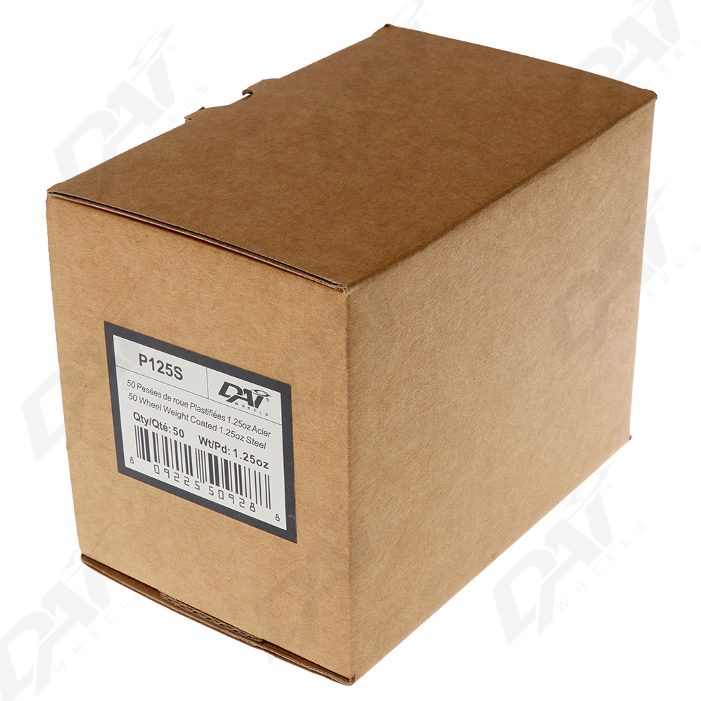 50 PESEES DE ROUE PLAST 1.25OZ