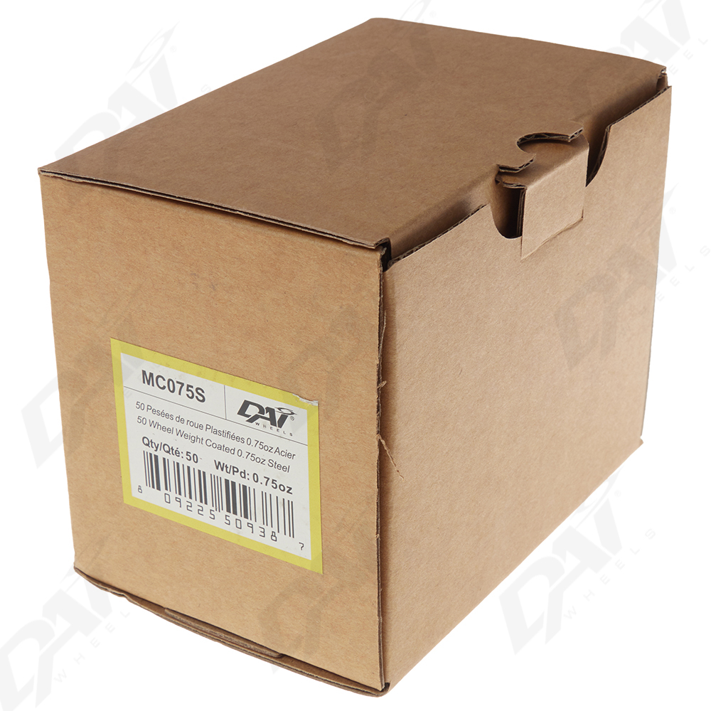 50 PESEES DE ROUE PLAST 0.75OZ - 2