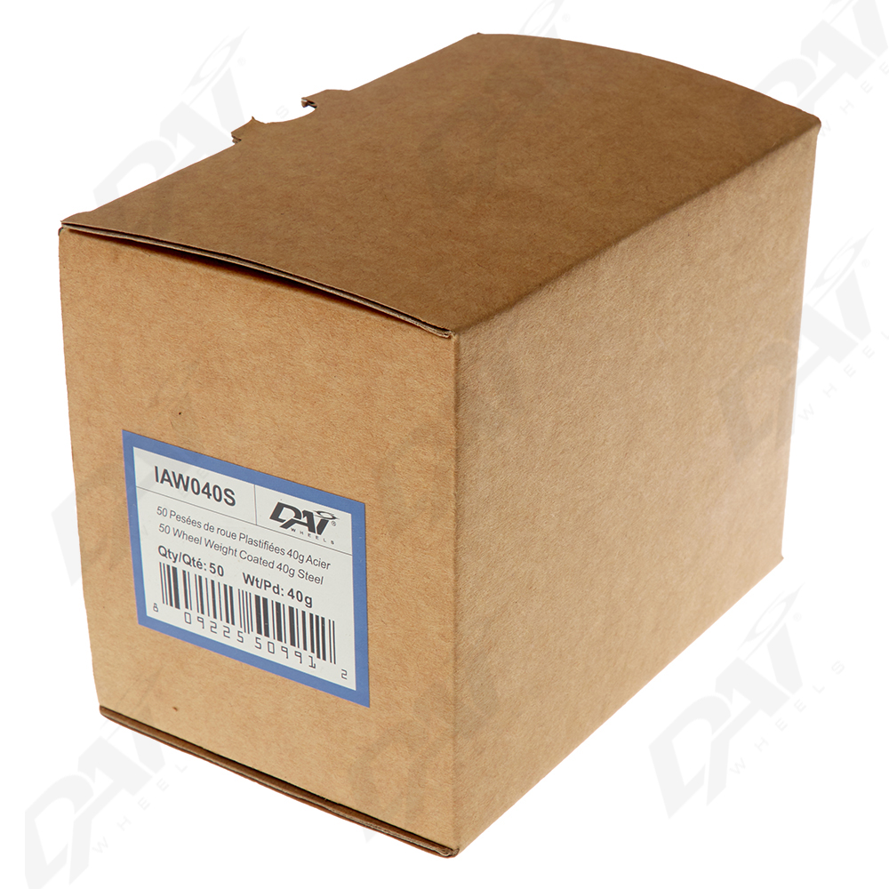 50 PESEES DE ROUE PLAST 40G - 2