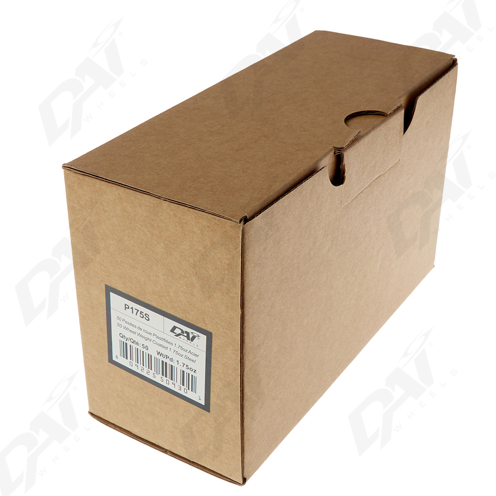 25 PESEES DE ROUE PLAST 1.75OZ - 2