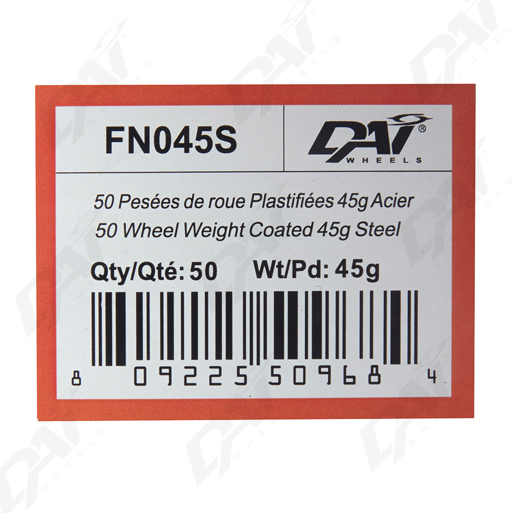 25 PESEES DE ROUE PLAST 45G - 3