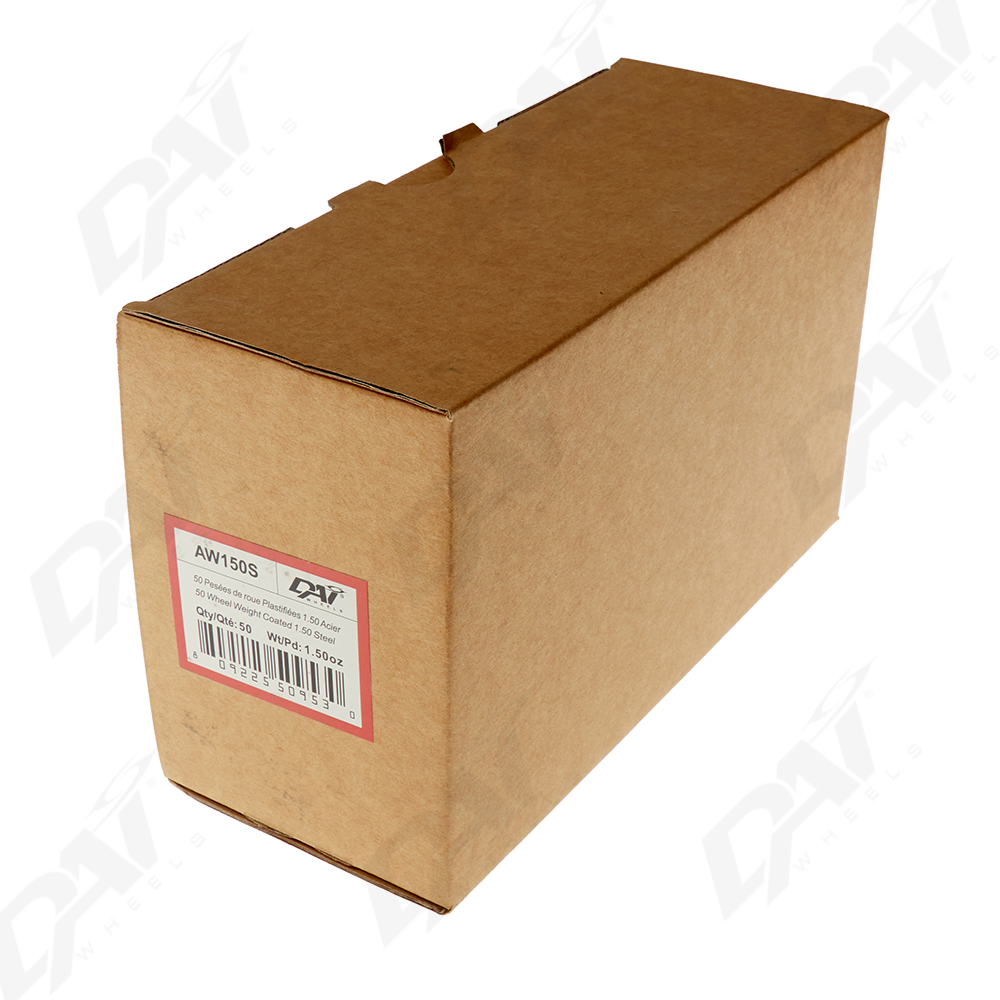 50 PESEES DE ROUE PLAST 1.50 - 2