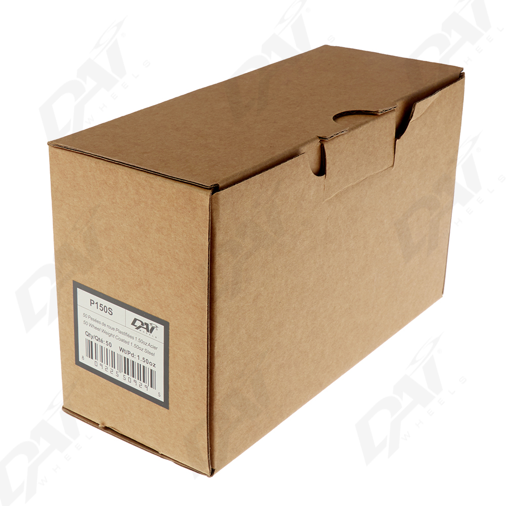 50 PESEES DE ROUE PLAST 1.50OZ - 2