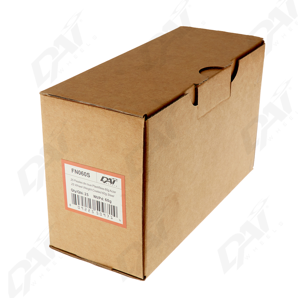 25 PESEES DE ROUE PLAST 60G - 3