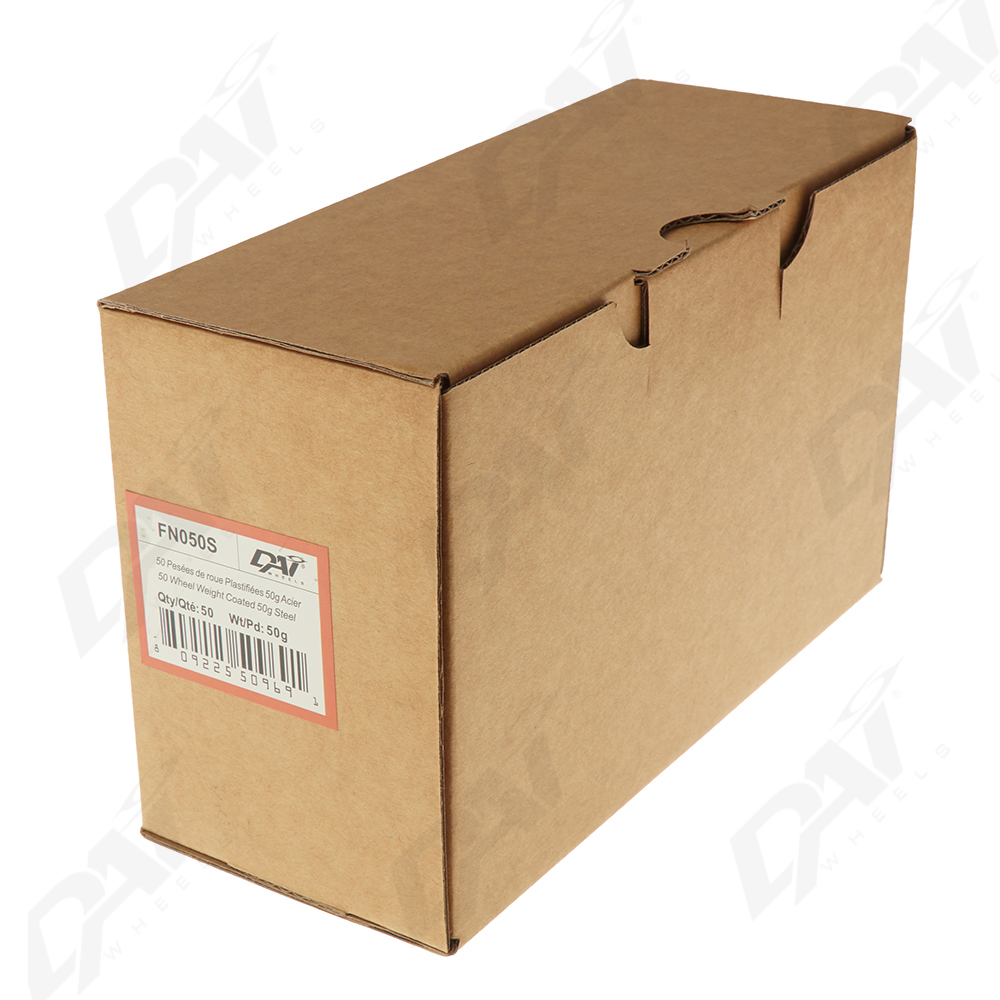 25 PESEES DE ROUE PLAST 50G