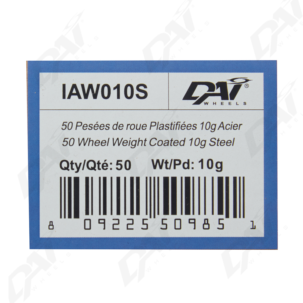 50 PESEES DE ROUE PLAST 10G - 3