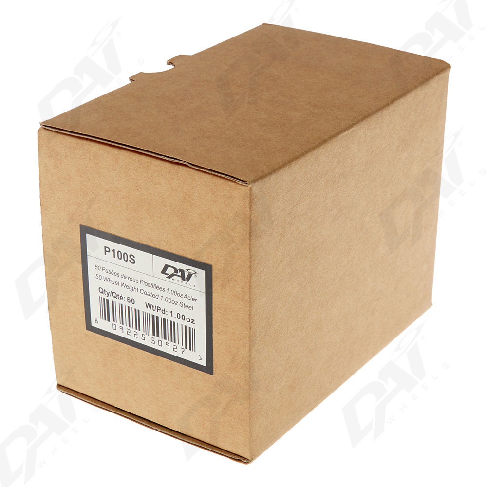 50 PESEES DE ROUE PLAST 1.00OZ - 2