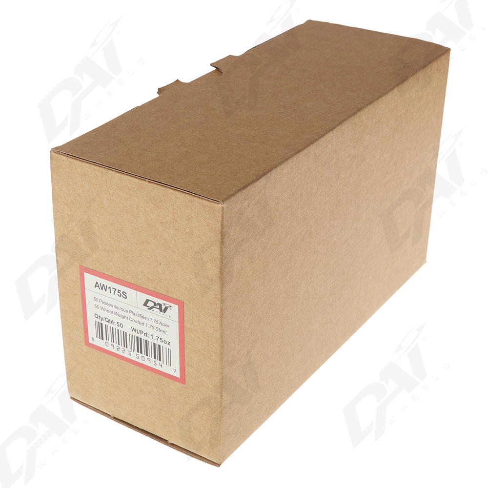 25 PESEES DE ROUE PLAST 1.75 - 3