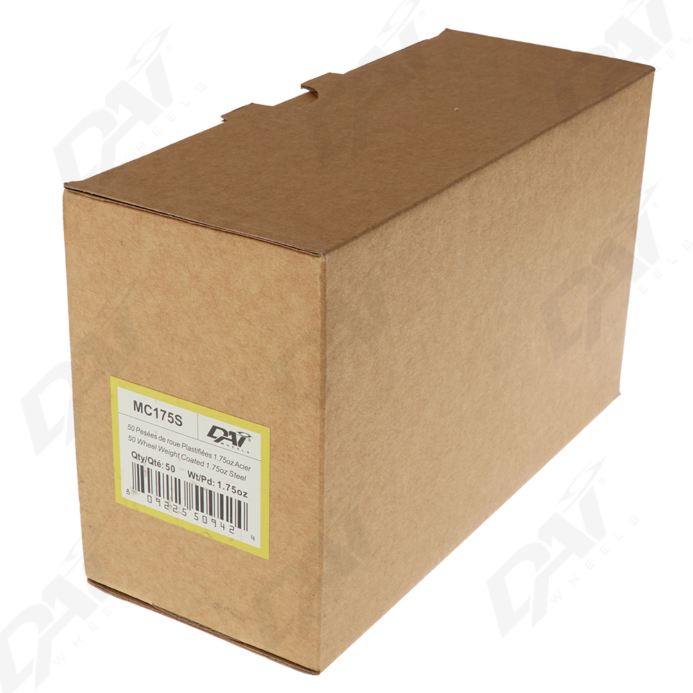 25 PESEES DE ROUE PLAST 1.75OZ - 3