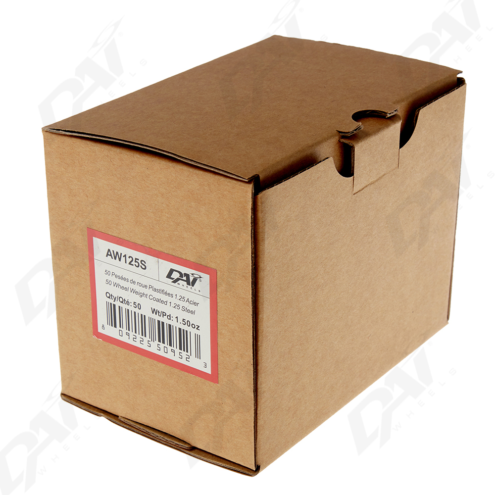 50 PESEES DE ROUE PLAST 1.50