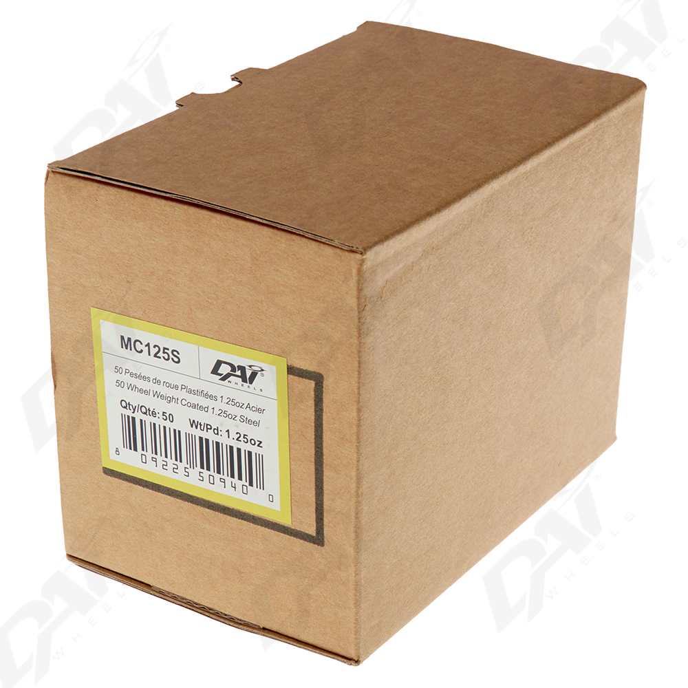 50 PESEES DE ROUE PLAST 1.25OZ - 2