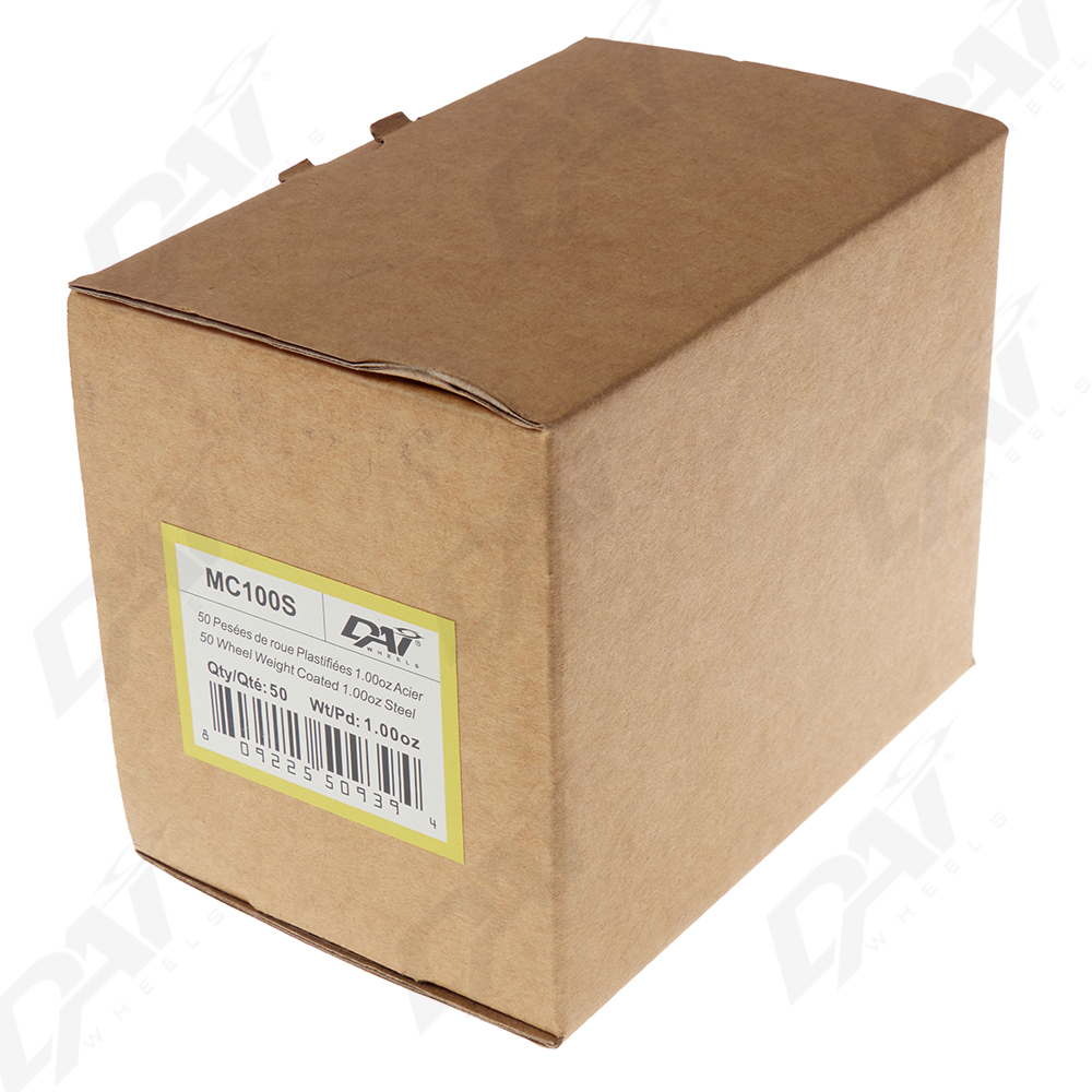 50 PESEES DE ROUE PLAST 1.00OZ - 2