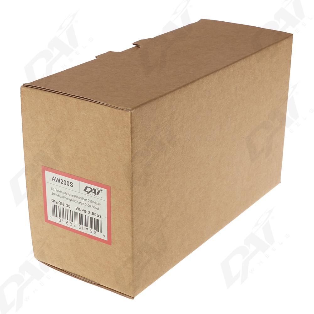 25 PESEES DE ROUE PLAST 2.00 - 3