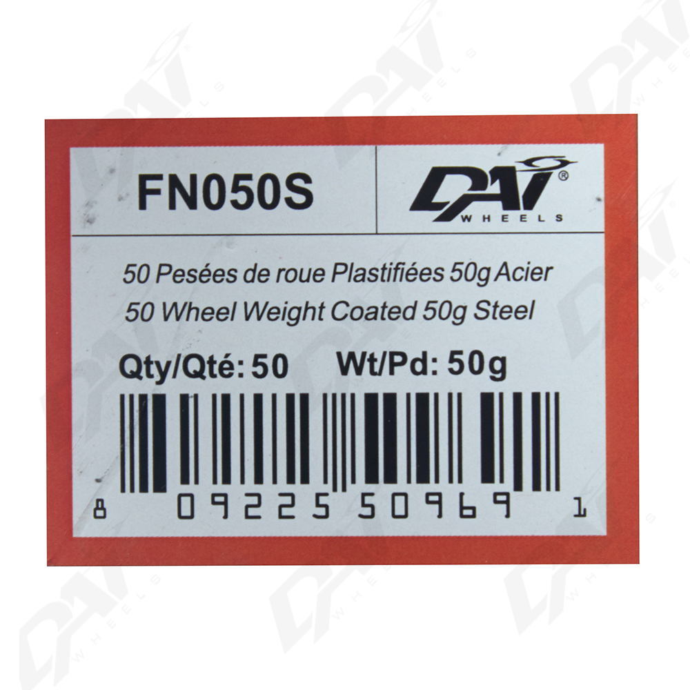25 PESEES DE ROUE PLAST 50G - 3